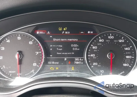 2016 Audi A6 3.0T Premium Plus z USA, uszkodzony, nr VIN WAUFGAFC7GN151408